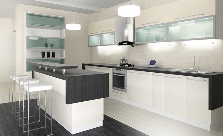 Ciekawe wzornictwo. Szafki, szafy, zabudowy, blaty, półki.